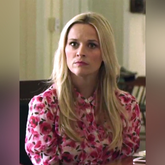 Kate Spade Roses Ruffle Silk Top In Size 2. - Picture 4 of 16